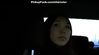 Outdoor Asian Chick Gets Picked Up For Sex At Night